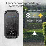 NNEDSZ Wireless Digital Doorbell For Elderly - Home Smart - White