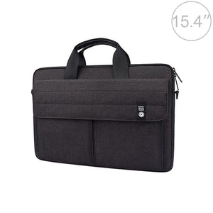 NNEDSZ 15.4 Inch Laptop Handheld Briefcase Storage Bag - no Shoulder Strap - Black