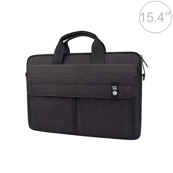 NNEDSZ 15.4 Inch Laptop Handheld Briefcase Storage Bag - no Shoulder Strap - Black