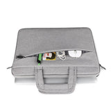 NNEDSZ 15.6 Inch Multi-Compartment Laptop Sleeve With Waterproof Storage - Rose Pink