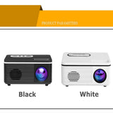 NNEDSZ Portable Mini Projector - 80 Lumens 1080P Support 320X240 Pixels