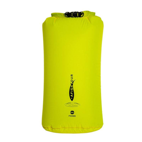 NNEDSZ Multi Function Outdoor Storage Bag Waterproof Lightweight 35L Capacity - Yellow