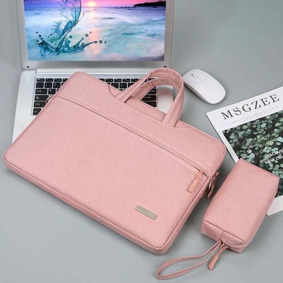 NNEDSZ 15.6 Inch Inner Bag with Power for Handbag and Laptop - Pink
