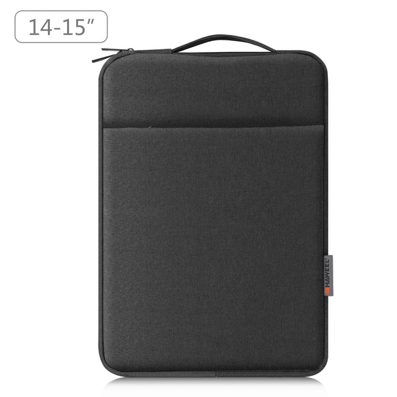 NNEDSZ 14-15 Inch Laptop Sleeve Briefcase With Zipper And Handle - Black