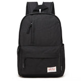 NNEDSZ Multi-function Canvas Laptop Backpack - Fits 15.6 Macbook Samsung Sony Dell Alienware Chuwi Asus Hp - 42x29x13cm - Black