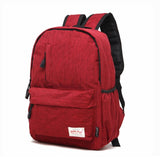 NNEDSZ Multi-function Canvas Laptop Backpack - Fits 15.6 Macbook Samsung Sony Dell Alienware Chuwi Asus Hp - 42x29x13cm - Black