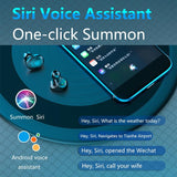 NNEDSZ Touch Bluetooth Earphones With Dual Noise Cancellation And Charging Box
