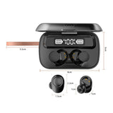 NNEDSZ Touch Bluetooth Earphones With Dual Noise Cancellation And Charging Box