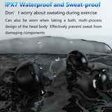 NNEDSZ Touch Bluetooth Earphones With Dual Noise Cancellation And Charging Box