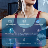 NNEDSZ Touch Bluetooth Earphones With Dual Noise Cancellation And Charging Box