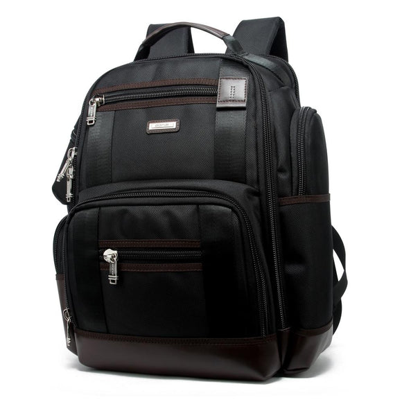 NNEDSZ Large Capacity Multi-layer Laptop Backpack with Breathable Design - 15.6 Inch Black - 35x20x43cm