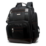 NNEDSZ Large Capacity Multi-layer Laptop Backpack with Breathable Design - 15.6 Inch Black - 35x20x43cm