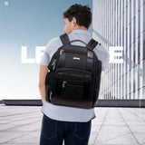 NNEDSZ Large Capacity Multi-layer Laptop Backpack with Breathable Design - 15.6 Inch Black - 35x20x43cm