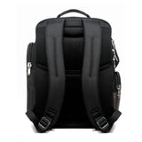 NNEDSZ Large Capacity Multi-layer Laptop Backpack with Breathable Design - 15.6 Inch Black - 35x20x43cm