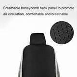 NNEDSZ Adjustable Sports Chest Bag Lightweight & Versatile - Elegant Grey