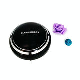 Intelligent 2-in-1 Rechargeable Floor Sweeping Robot Vacuum - White