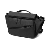 NNEDSZ Waterproof Men Messenger Bag With Usb Charging Port Multifunctional Design - Black