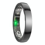 NNEDSZ Smart Ring With Heart Rate Blood Oxygen Sleep & Sports Modes - Size 9