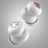 NNEDSZ Wireless Anc Bluetooth Gaming Earbuds With Active Noise Reduction - White