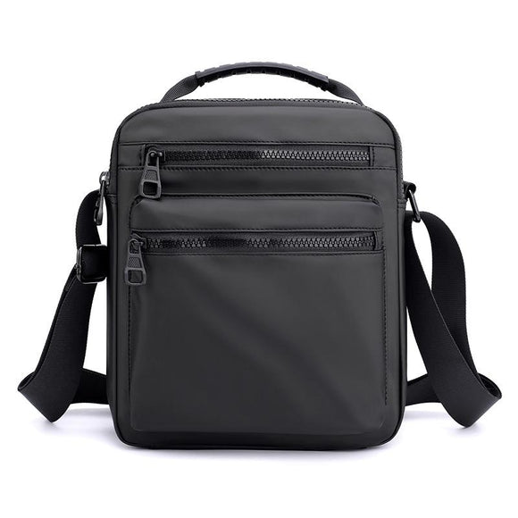 NNEDSZ Men Oxford Cloth Crossbody Chest Bag Sporty And Versatile - Black