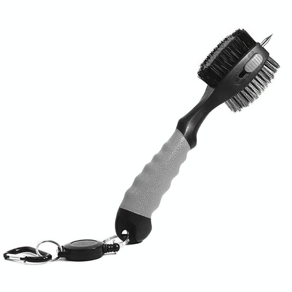 NNEDSZ Portable Golf Club Brush - Retractable - Gray