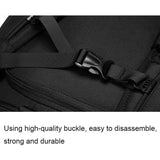 NNEDSZ Separate Wet / Dry Large Gym Bag - Black