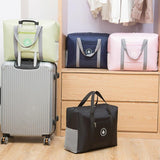 NNEDSZ Folding Travel Bag With Trolley Case For Luggage