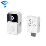 NNEDSZ Wireless Smart Video Doorbell - 90 Degree Wide Angle - White