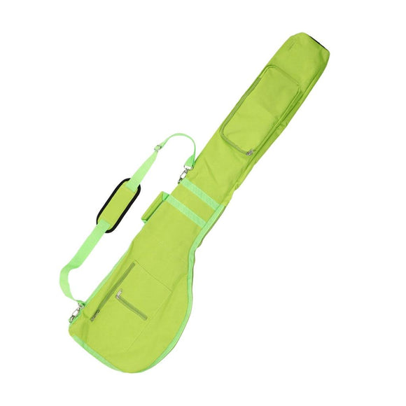 NNEDSZ Portable Nylon Golf Bag - Lightweight and Durable - Green