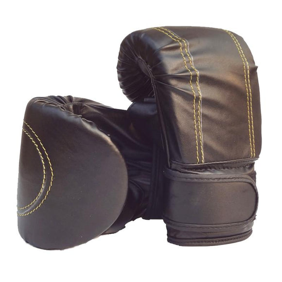 NNEDSZ Half-Finger Boxing Gloves For Adults - Ideal For Fighting And Punching - Black