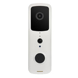 NNEDSZ Smart Wifi Video Doorbell With Two-Way Intercom & Night Vision - White