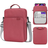 NNEDSZ 13 Inch Vertical Laptop Bag - Handheld Shoulder Crossbody - Dark Blue