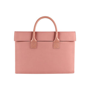 NNEDSZ 13.3 Inch Waterproof Laptop Case - Portable - Beauty Pink