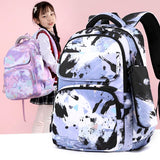 NNEDSZ Backpack Set with Lunch Bag & Pencil Case for Kids - Purple