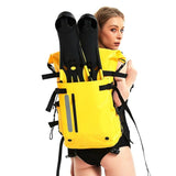 NNEDSZ Waterproof Diving Fins Bag Scuba Swimming Backpack - Yellow