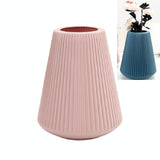 NNEDSZ Decorative Wet and Dry Flower Vases for Creative Home Furnishings - Pink
