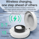 NNEDSZ Smart Ring With Heart Rate Blood Oxygen Sleep & Sports Modes - Size 12
