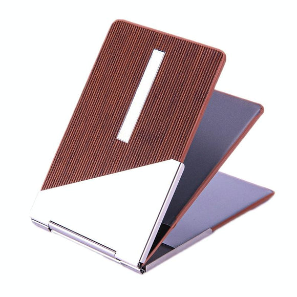 NNEDSZ Metal Driver License Holder Fits Most Vehicles - Stripe Coffee