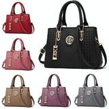 NNEDSZ Women Leather Messenger Handbag - Stylish And Functional - Gray