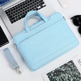 NNEDSZ Waterproof Oxford Cloth Laptop Handbag - Fits 13.3-14 Inch - P510 - Grey