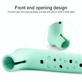 Childproof Silicone Door Handle Protector - Anti-collision Guard - Light Green