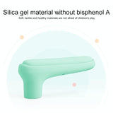 Childproof Silicone Door Handle Protector - Anti-collision Guard - Light Green