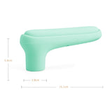 Childproof Silicone Door Handle Protector - Anti-collision Guard - Light Green