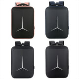 NNEDSZ Waterproof Business Laptop Backpack with Usb Port - Multifunctional - Navy Blue - 15 Inch