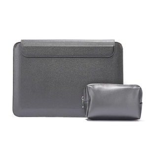 NNEDSZ 13-inch Multifunctional Laptop Stand Bag - Black - Gray With Power Bag