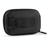 NNEDSZ Lightweight Golf Rangefinder Waist Pack - Portable Belt Bag - Gray-Red