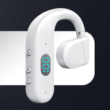 NNEDSZ Wireless Bluetooth Headphone With Digital Display - Black - Midnight Blue