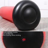 NNEDSZ Vertical Inflatable Non-Tumbler Boxing Column - 160Cm Height - Red