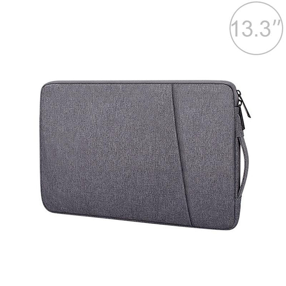 NNEDSZ 13.3 Inch Laptop Felt Sleeve Protective Case Carrying Bag - Dark Grey