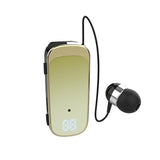 NNEDSZ K65 Wireless Business Earbuds - Retractable Cable